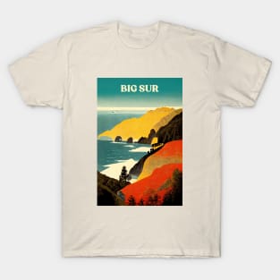 Big Sur Retro Travel T-Shirt